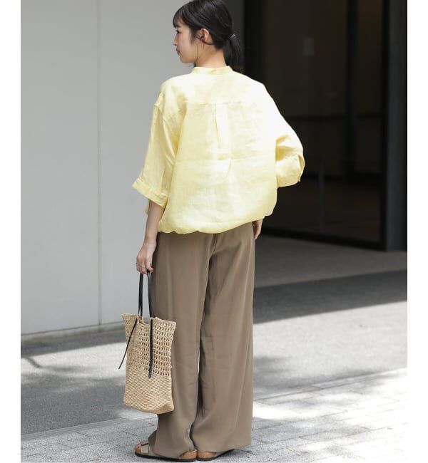 JOURNAL STANDARD relume「カラーリネンドロストシャツ」|シャツ・ブラウス|