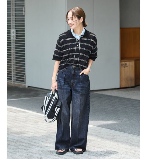 JOURNAL STANDARD「DENIM CENTER CREASE 5PK」|デニム|