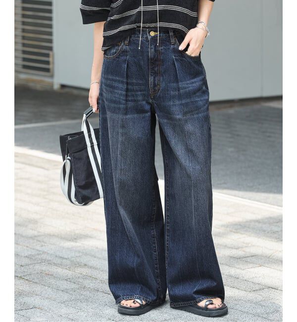 JOURNAL STANDARD「DENIM CENTER CREASE 5PK」|デニム|