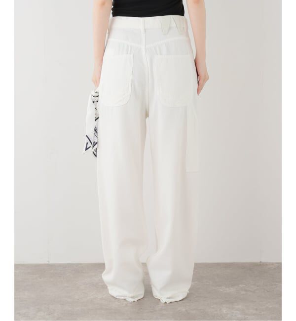 journal standard L'essage「DARKPARK/ダークパーク LISA - SCARF ADORNED LOOSE FIT パンツ」|デニム|