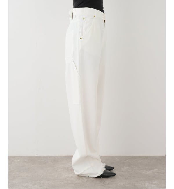 journal standard L'essage「DARKPARK/ダークパーク LISA - SCARF ADORNED LOOSE FIT パンツ」|デニム|