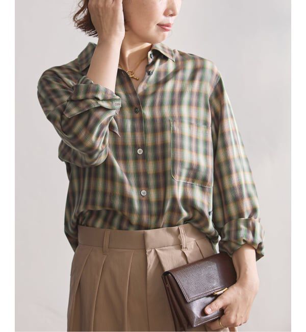 journal standard L'essage「チェックシャツ」|シャツ・ブラウス|