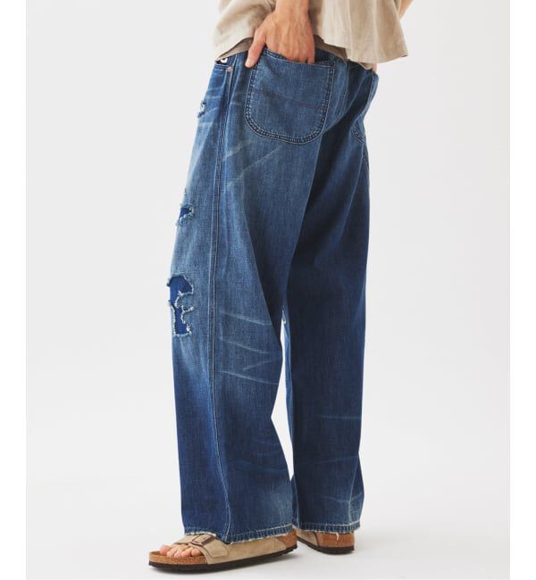 JOURNAL STANDARD relume「＜Relume Jeans＞リメイク ライトオンス デニムペインターパンツ」|デニム|