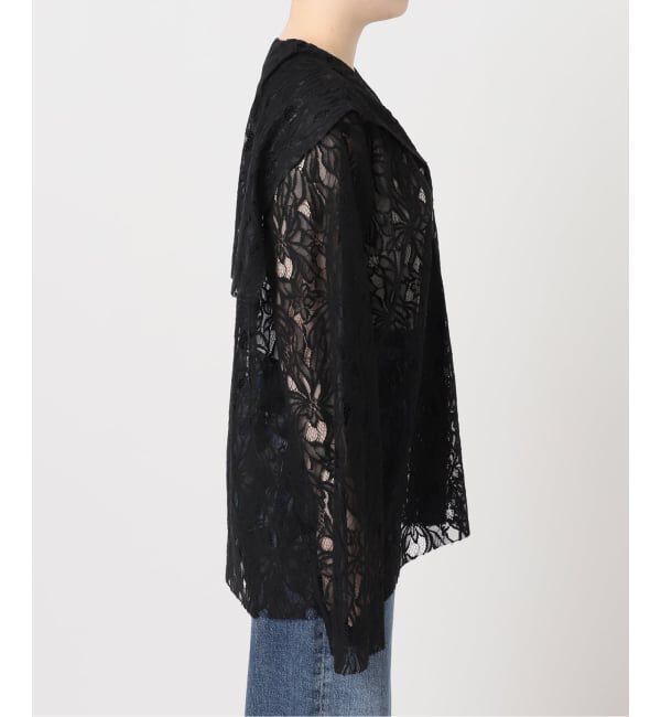 journal standard L'essage「《予約》Uhr/ウーア Lace Sailor Collar Blouse ブラウス」|シャツ・ブラウス|