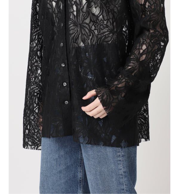 journal standard L'essage「《予約》Uhr/ウーア Lace Sailor Collar Blouse ブラウス」|シャツ・ブラウス|