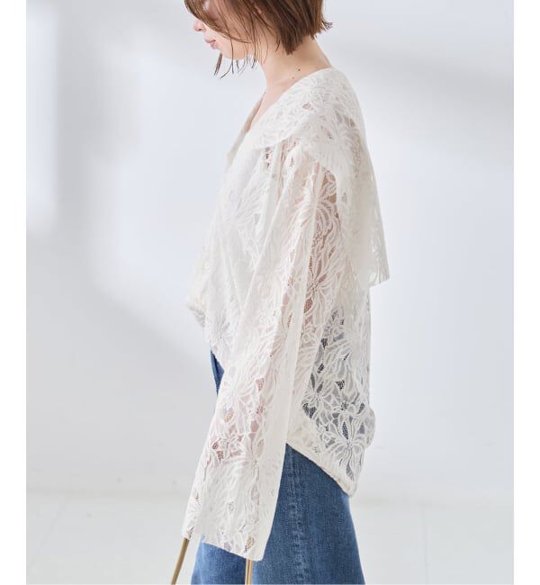 journal standard L'essage「《予約》Uhr/ウーア Lace Sailor Collar Blouse ブラウス」|シャツ・ブラウス|