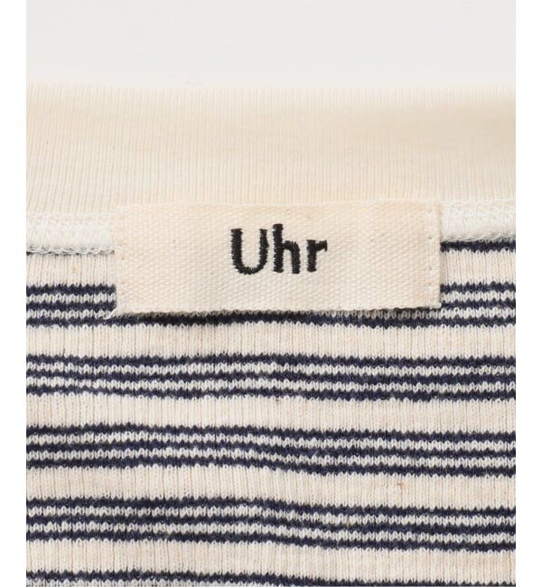 journal standard L'essage「《予約》Uhr/ウーア Rib Power Shoulder Tops トップス」|Tシャツ・カットソー|
