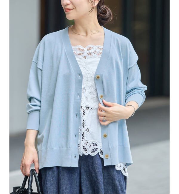 JOURNAL STANDARD「【UVカット/洗える/接触冷感】WASHABLE COOL UV Vカーディガン」|カーディガン|