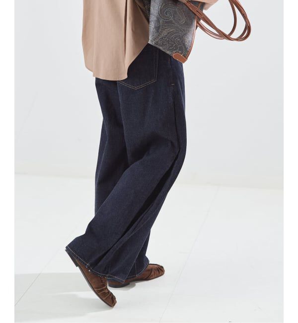 journal standard L'essage「《追加》サイドタックデニムパンツ」|デニム|