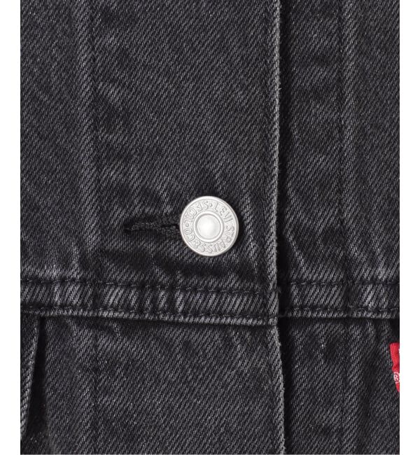 JOURNAL STANDARD relume「《予約》別注【LEVI&rsquo;S】COLLARLESS XL TRUCKER BK：デニムジャケット」|デニムジャケット|