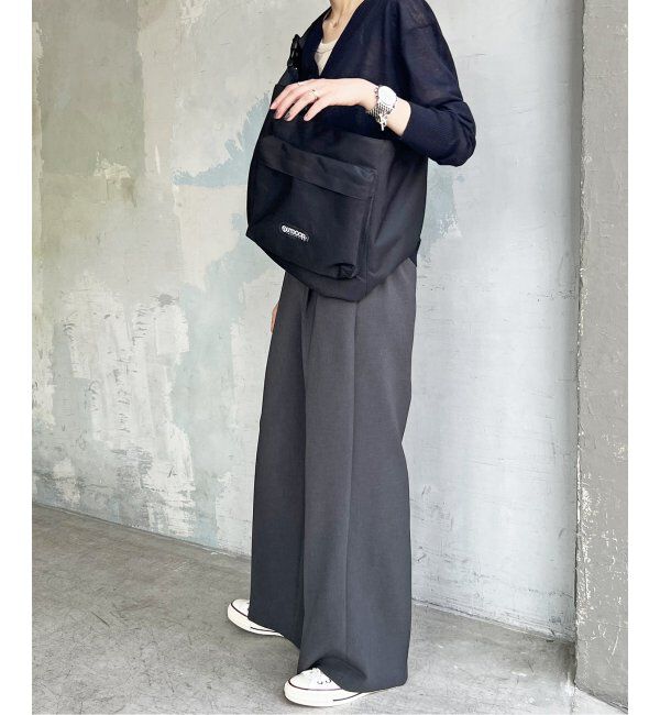 Spick and Span「ダブルクロスツータックパンツ」|スラックス|