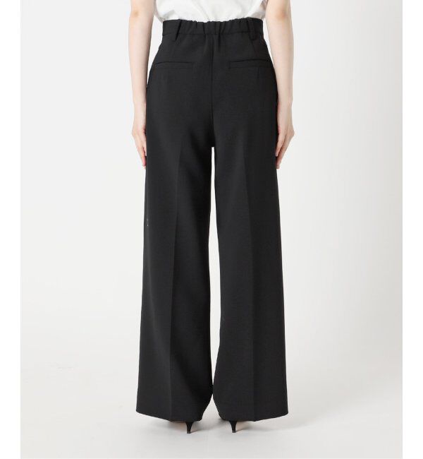 Spick and Span「ダブルクロスツータックパンツ」|スラックス|