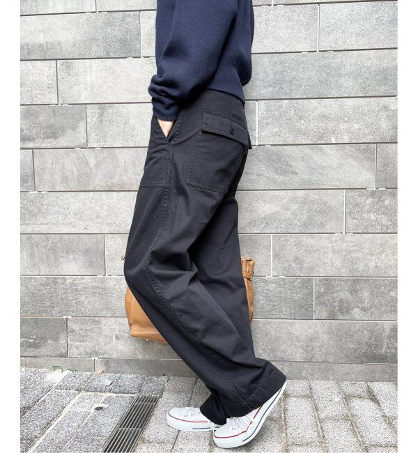 Spick and Span「≪追加≫ルーズベイカーパンツ」|カーゴ|