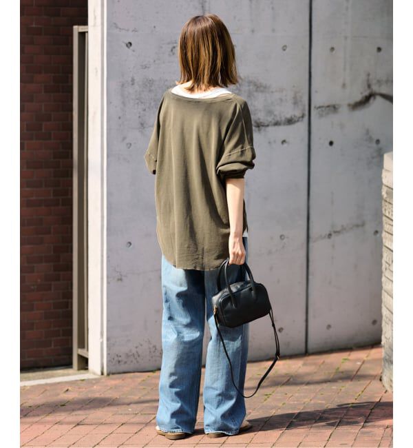FRAMeWORK「≪追加≫サーフニットヘンリーTee」|Tシャツ・カットソー|