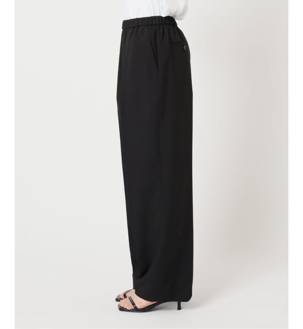 U by SPICK&SPAN「リネンライクウォッシャブルパンツ」|スラックス|