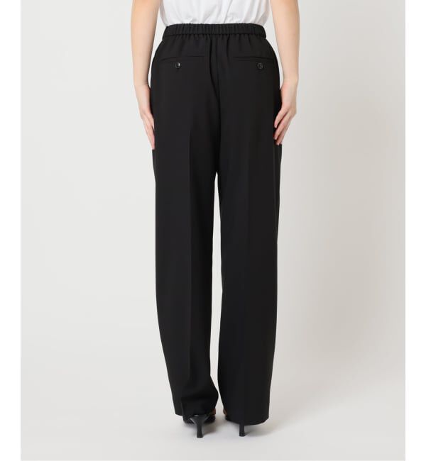 U by SPICK&SPAN「リネンライクウォッシャブルパンツ」|スラックス|