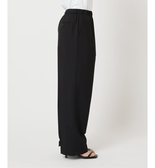 U by SPICK&SPAN「リネンライクウォッシャブルパンツ」|スラックス|