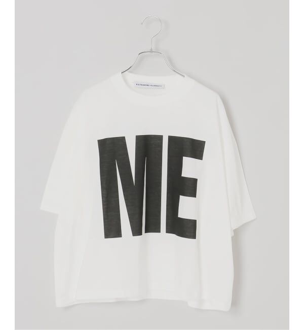 Spick and Span「《別注 / 追加》KATHARINE HAMNETT / キャサリンハムネット SLOGAN TEE」|Tシャツ・カットソー|ホワイト