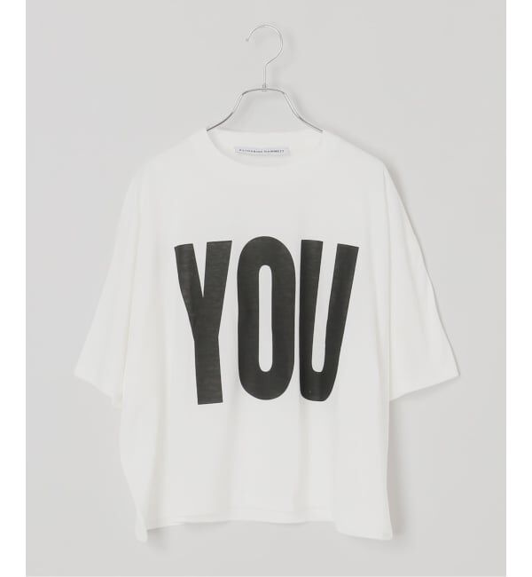 Spick and Span「《別注 / 追加》KATHARINE HAMNETT / キャサリンハムネット SLOGAN TEE」|Tシャツ・カットソー|ホワイト A