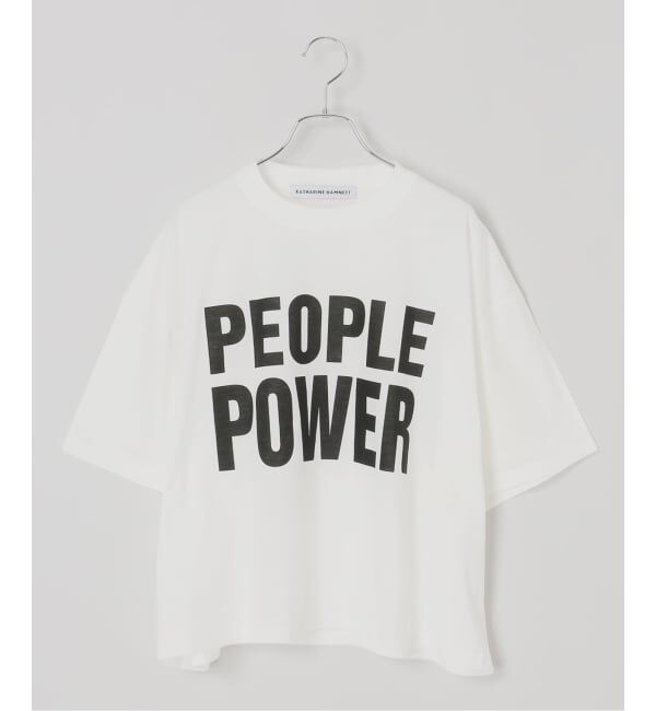 Spick and Span「《別注 / 追加》KATHARINE HAMNETT / キャサリンハムネット SLOGAN TEE」|Tシャツ・カットソー|ホワイトベース