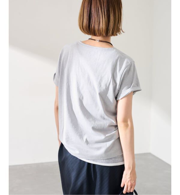 FRAMeWORK「TCR-V/N-Tee」|Tシャツ・カットソー|