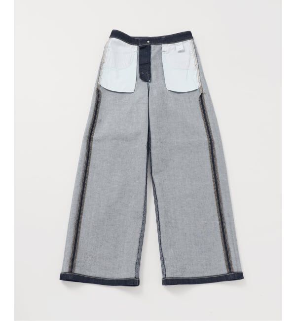 Spick and Span「《別注 / 追加》SOMETHING / サムシング NEW LISA WIDE*」|デニム|