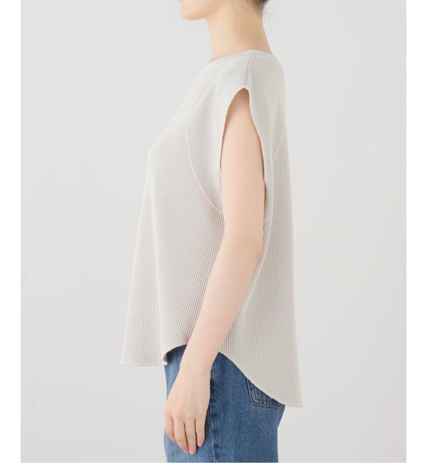 FRAMeWORK「オゾン加工ワッフルフレンチTee」|Tシャツ・カットソー|