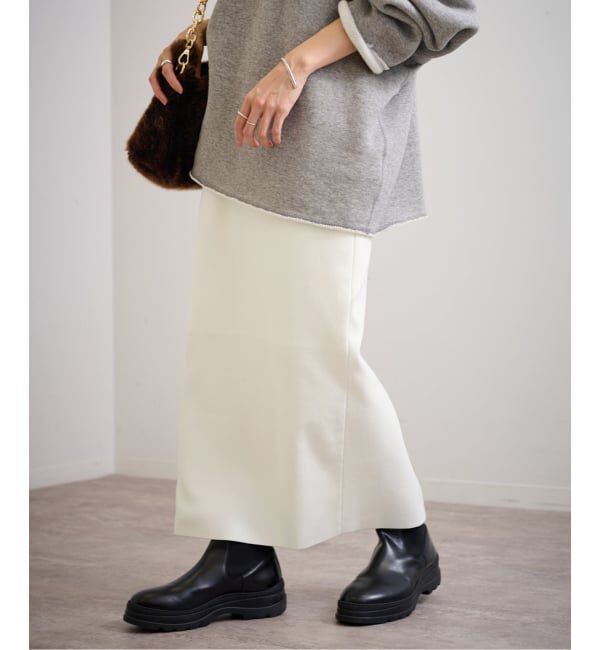FRAMeWORK「≪一部カラーWEB限定 / 追加予約≫総針タイトスカート」|スカート|