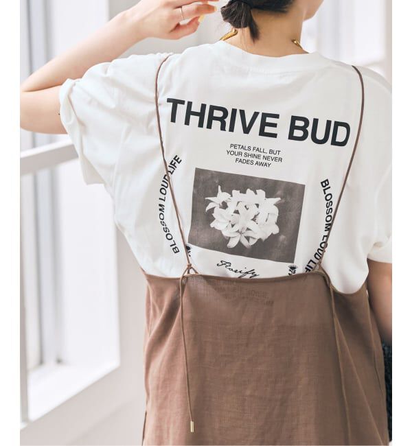 Spick and Span「アートフォトTシャツ」|Tシャツ・カットソー|ホワイト