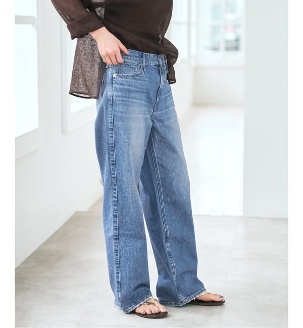 Spick and Span「《26サイズ登場 / 追加予約》upper hights/アッパーハイツ THE NIECE MID-RISE*」|デニム|