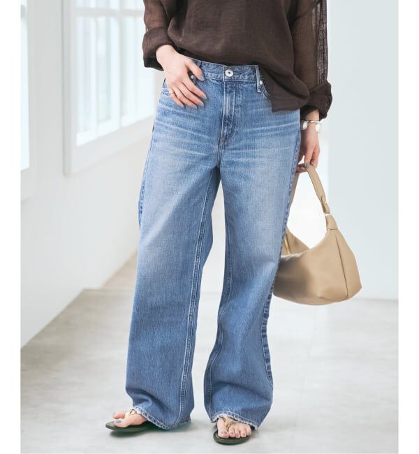 Spick and Span「《26サイズ登場 / 追加予約》upper hights/アッパーハイツ THE NIECE MID-RISE*」|デニム|