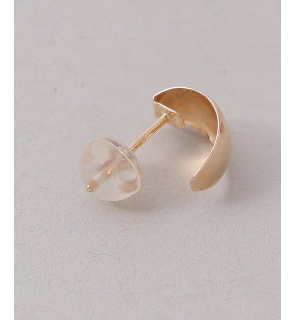 Lilas by Spick&Span「スモールムーンピアス K10（両耳）」|ピアス|