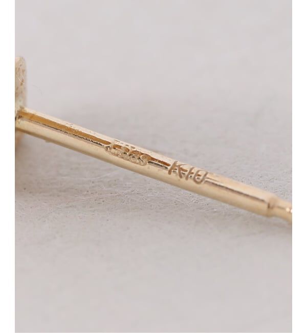 Lilas by Spick&Span「スモールムーンピアス K10（両耳）」|ピアス|