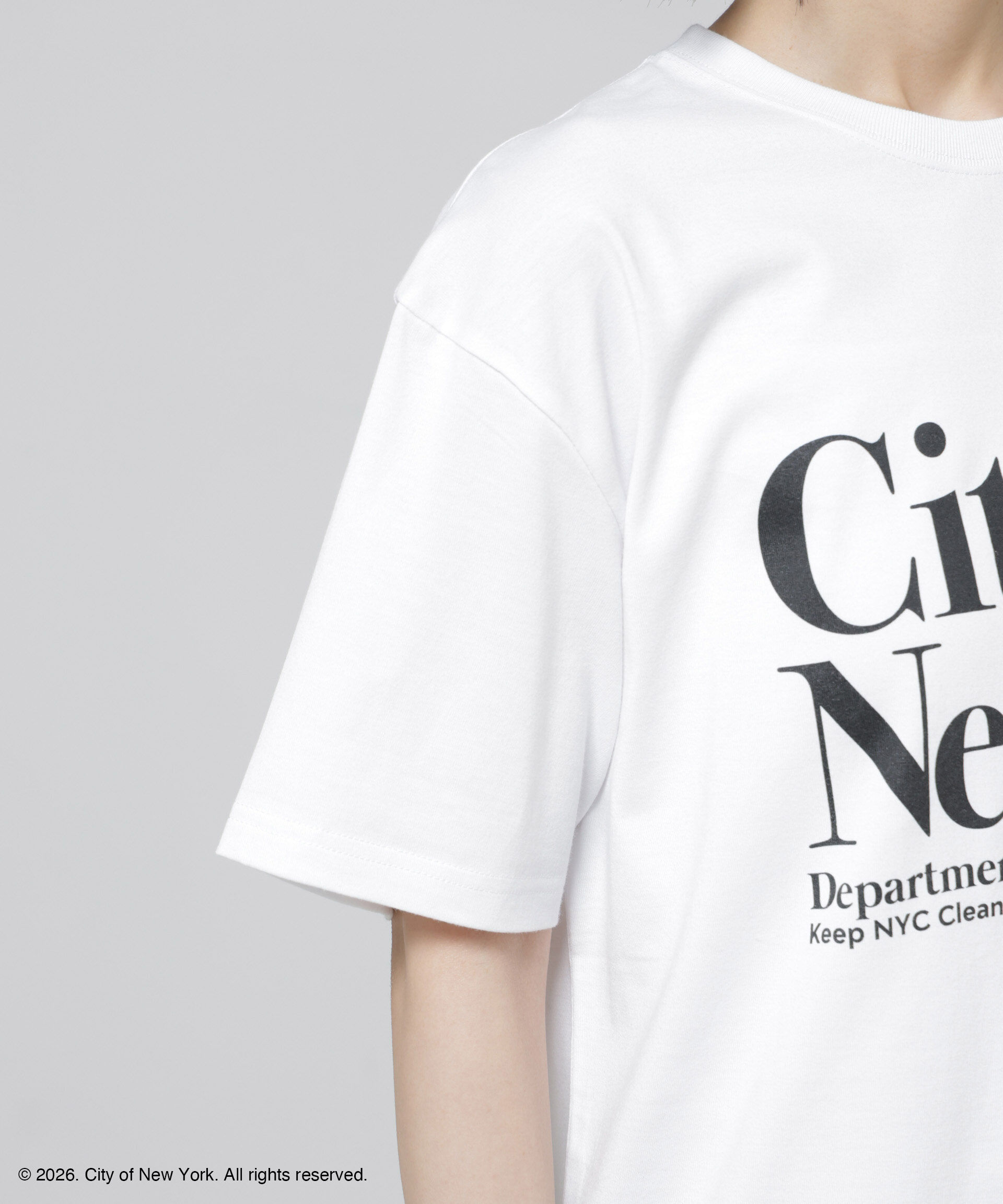NANO universe「GOOD ROCK SPEED&times;Anti Soaked(R) 汗染み防止 NYC Tシャツ」|Tシャツ・カットソー|