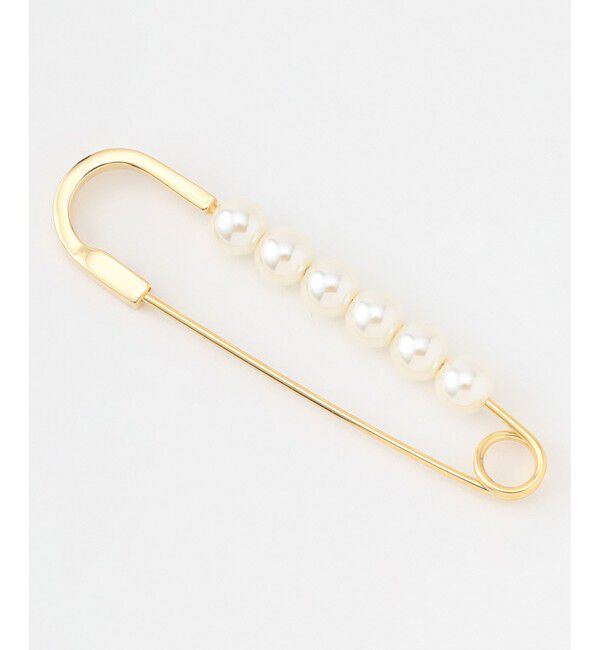 23区「パール キルトピン」|ブローチ・コサージュ|