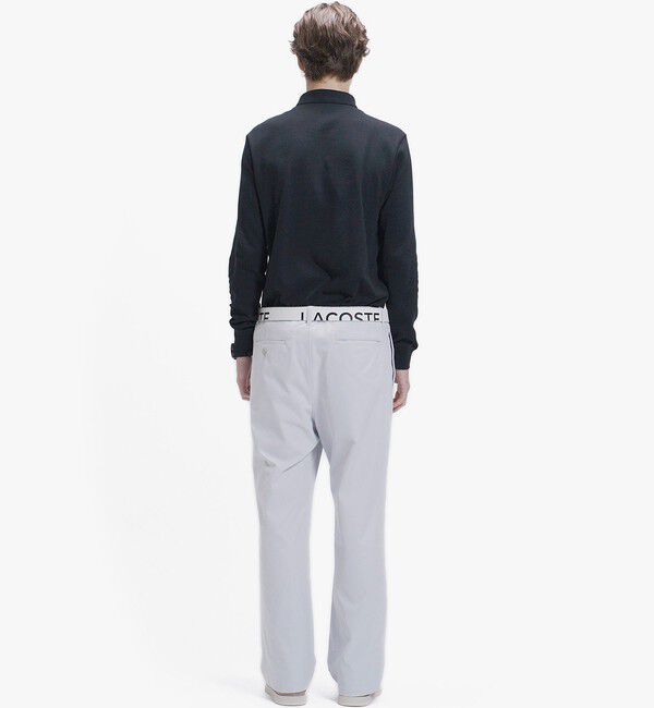 LACOSTE「スウェードタッチ ピーチワイドパンツ」|その他|