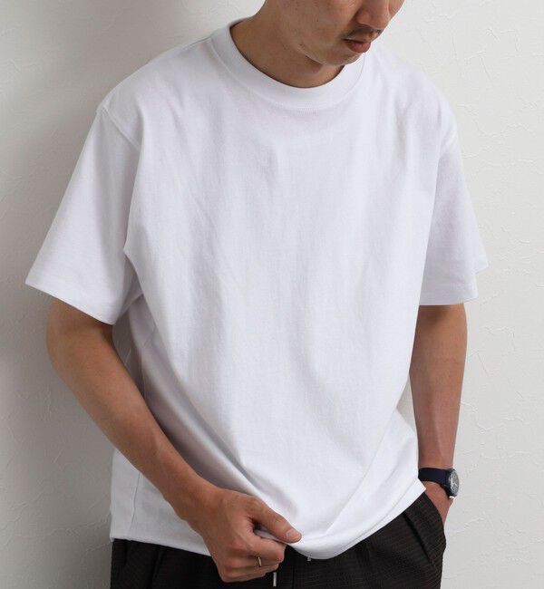 NOLLEY'S goodman「【BECシリーズ】【SCREEN STARS/スクリーンスターズ】別注16/-リングスパン杢製品染めT 26SS」|Tシャツ・カットソー|ホワイト