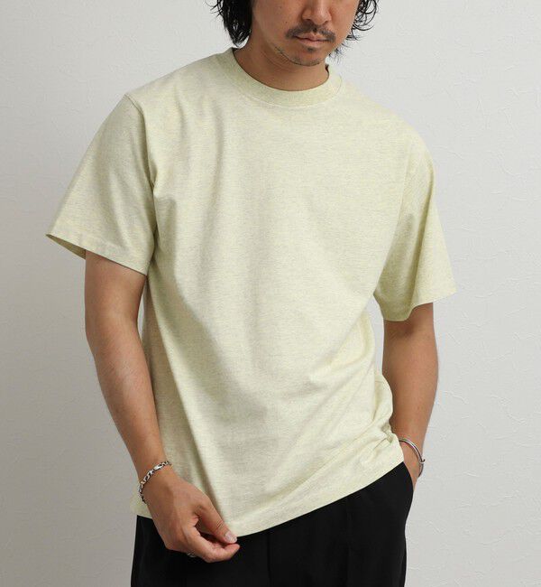 NOLLEY'S goodman「【BECシリーズ】【SCREEN STARS/スクリーンスターズ】別注16/-リングスパン杢製品染めT 26SS」|Tシャツ・カットソー|イエロー