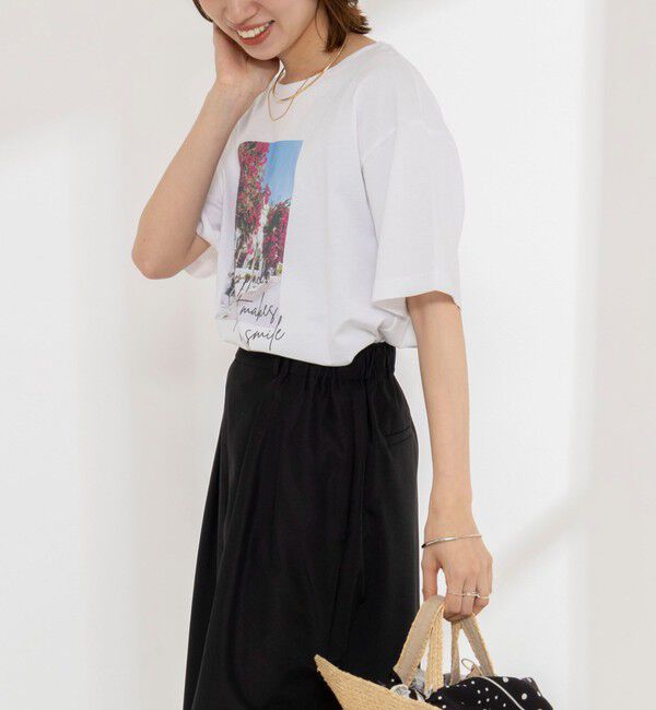 NOLLEY'S「ウォッシャブルフォトT」|Tシャツ・カットソー|