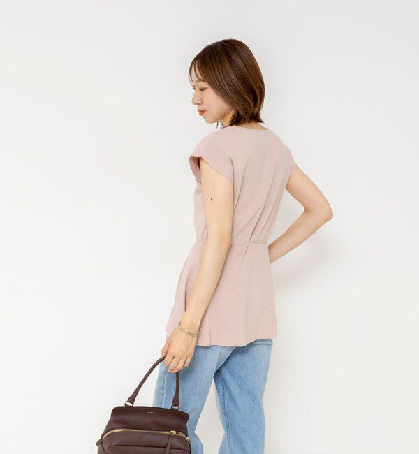 NOLLEY'S sophi「《セットアップ対応》ウォッシャブルペプラムプルオーバー」|ニット・セーター|
