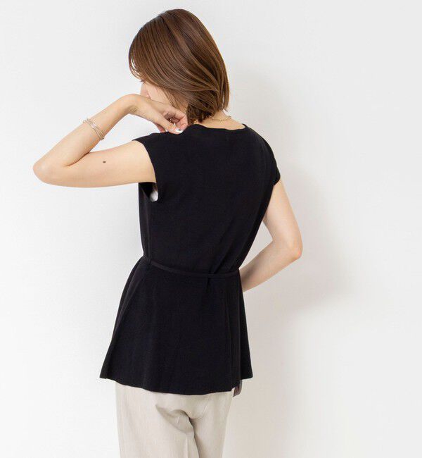 NOLLEY'S sophi「《セットアップ対応》ウォッシャブルペプラムプルオーバー」|ニット・セーター|