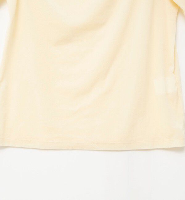 NOLLEY'S「《接触冷感》ウォッシャブルシアーベロア2WAYプルオーバー」|Tシャツ・カットソー|