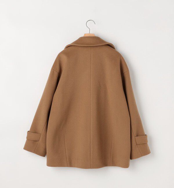 NOLLEY'S「【一部WEB限カラー】ウールカシミヤダブルブレストコート」|ピーコート|