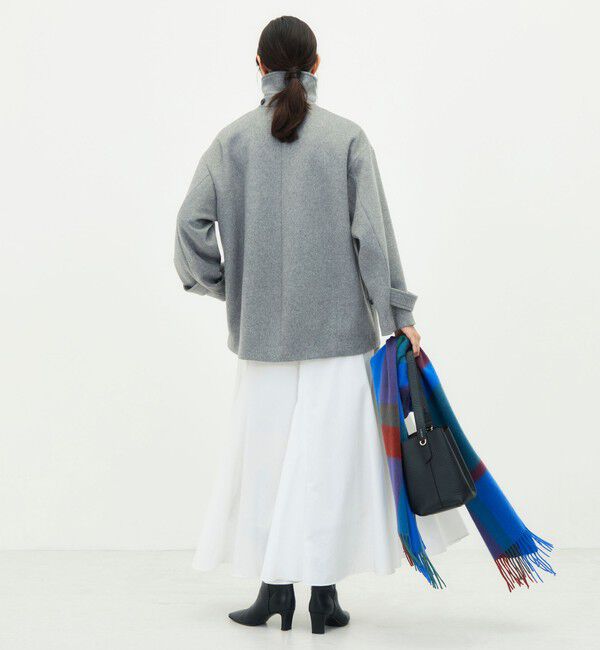 NOLLEY'S「【一部WEB限カラー】ウールカシミヤダブルブレストコート」|ピーコート|
