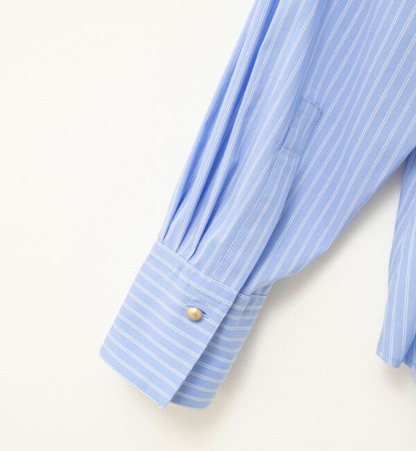 NOLLEY'S「【WEB＆一部店舗限定カラー】【GOODS BUYER 石田別注カラー】ストレッチタフタスキッパータックシャツ」|シャツ・ブラウス|