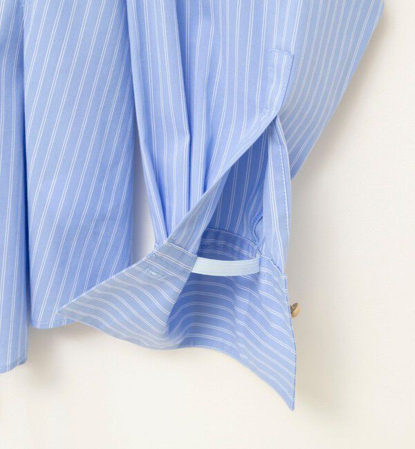 NOLLEY'S「【WEB＆一部店舗限定カラー】【GOODS BUYER 石田別注カラー】ストレッチタフタスキッパータックシャツ」|シャツ・ブラウス|
