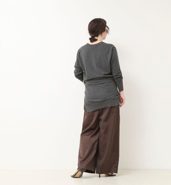NOLLEY'S「【 SHOP PRESS二見別注カラー】レイヤードピース付きVネックプルオーバー」|ニット・セーター|
