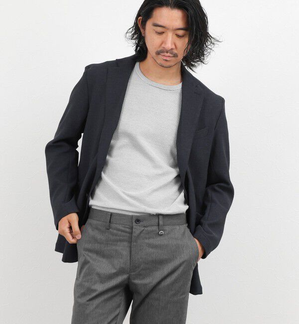 NOLLEY'S goodman「【BECシリーズ】立体ボーダーTシャツ」|Tシャツ・カットソー|