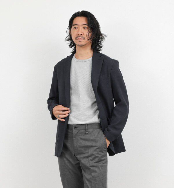NOLLEY'S goodman「【BECシリーズ】立体ボーダーTシャツ」|Tシャツ・カットソー|