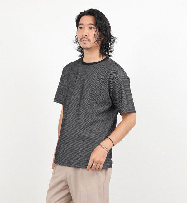 NOLLEY'S goodman「【BECシリーズ】立体ボーダーTシャツ」|Tシャツ・カットソー|